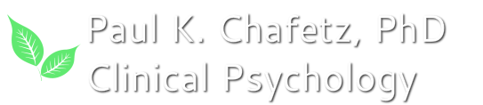 Paul K. Chafetz, PhD Clinical Psychology